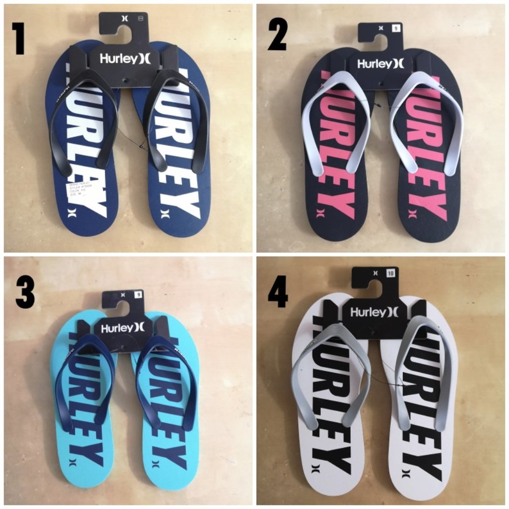 Hurley Men's Logo Flip Flop (6)
